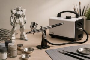 プラモデルをこれから始める人が買うべきエアブラシ5選のアイキャッチ画像